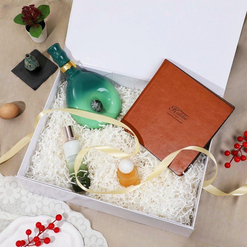 PLINJOY Extra Large White Gift Box 5 Pack 16.5x14x5.5 Inches,Gift Boxs for Presents with Lid Magnetic Closure Collapsible,Bridesmaid Proposal Box,Birthday, Christmas,for Clothes and Large Gifts - Image 5